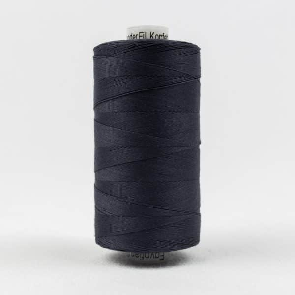 Konfetti by Wonderfil Egyptian Cotton Thread in dark navy