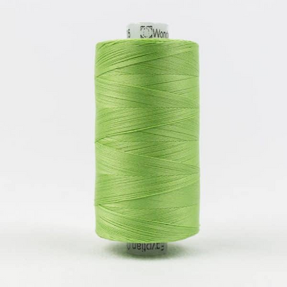 Konfetti by Wonderfil Egyptian Cotton Thread in yellow green