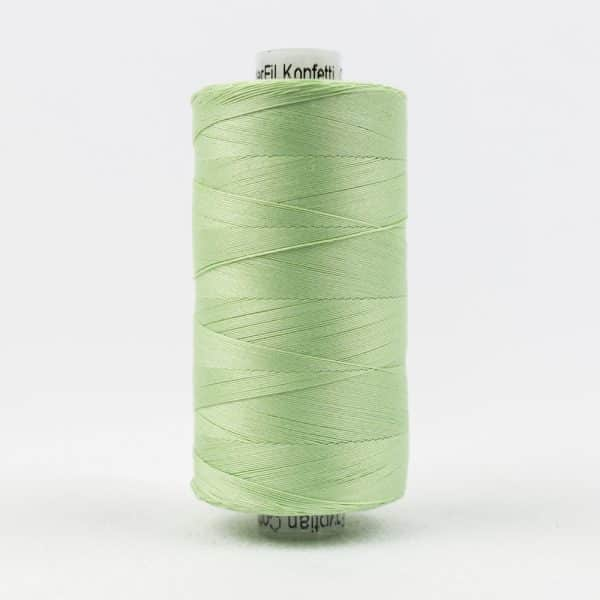 Konfetti by Wonderfil Egyptian Cotton Thread in mint green