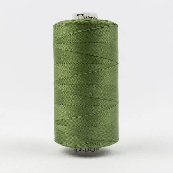 Konfetti by Wonderfil Egyptian Cotton Thread in dark olive