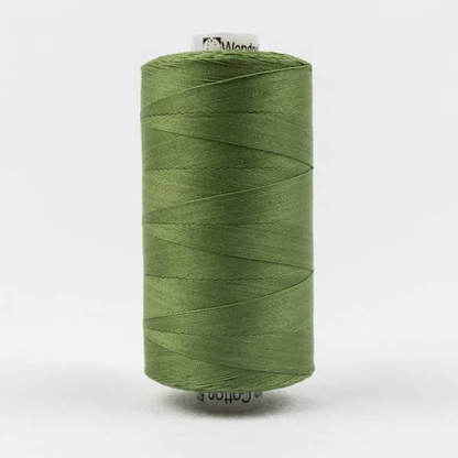 Konfetti by Wonderfil Egyptian Cotton Thread in dark olive