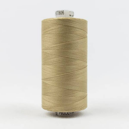 Konfetti by Wonderfil Egyptian Cotton Thread in dark ecru