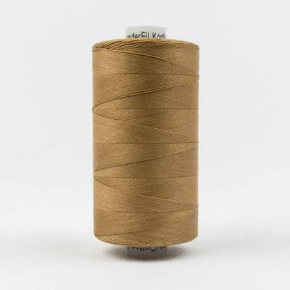 Konfetti by Wonderfil Egyptian Cotton Thread in warm brown