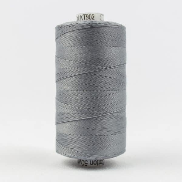 Konfetti by Wonderfil Egyptian Cotton Thread in medium grey