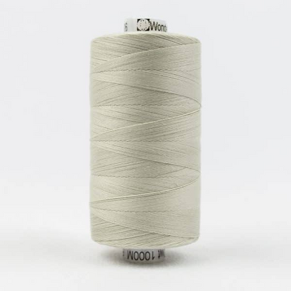 Konfetti by Wonderfil Egyptian Cotton Thread in pale grey
