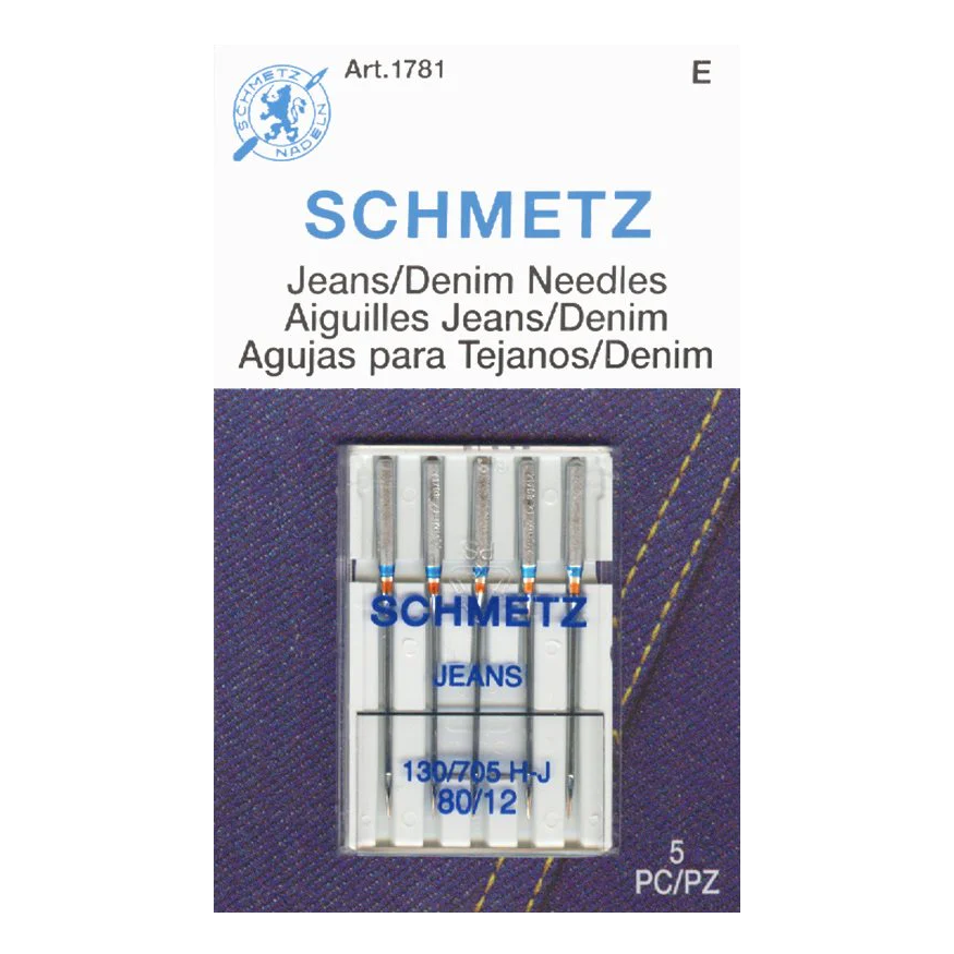 Schmetz Jeans/Denim Needles 80/12