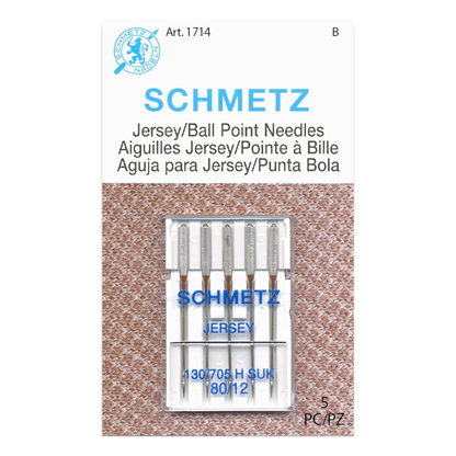 Schmetz Jersey/Ball Point Needles 80/12