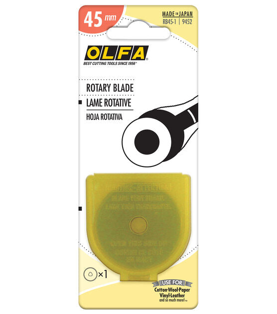 olfa replacement rotary blade 45mm - 1 pack