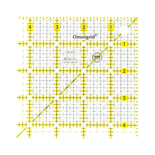 omnigrid 4.5-inch square quilting rulers