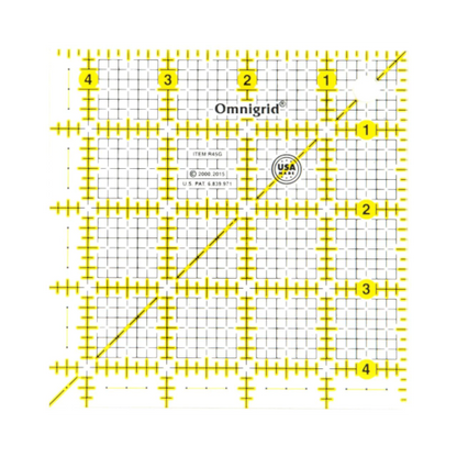 omnigrid 4.5-inch square quilting rulers